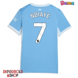 Manchester City Iliman Ndiaye #7 Hjemmebanetrøje Dame 2026-27 Kort ærmer